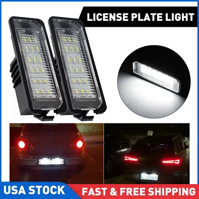 $12.63 • Buy 2x LED Number License Plate Light For VW GOLF MK4 MK5 MK6 PASSAT EOS ERROR FREE