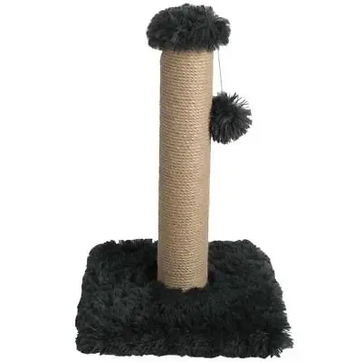 Cat Scratching Post For Indoor Cats- Sisal Rope Scratch Post (Charcoal) • £22.99