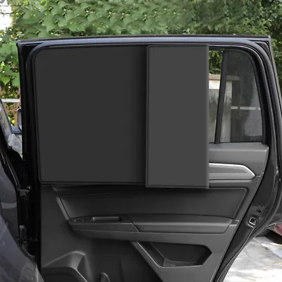 Magnetic Car Parts Suction Sun Shade Curtain Full Shading Sunshade Accessories • $4.94