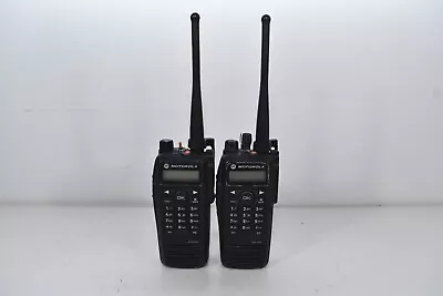 *Lot Of 2* Motorola XPR 6550 Digital Two-Way Portable Radios - Read Desc. • $179.99