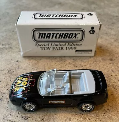 1999 Special Limited Edition Toy Fair 1999 Matchbox Mustang Convertible  • $70