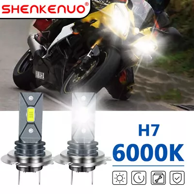 For Yamaha YZF-R6 R6S 2003-2016 H7 Xenon HID Hyper White Headlight Lights Bulbs • $23.85