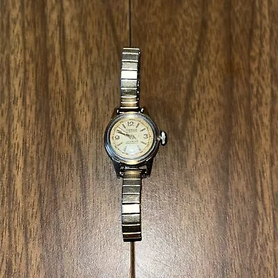 Vintage 1950s Marvin Hermetic Incabloc Waterproof Non Magnetic Swiss Wristwatch • $97.50