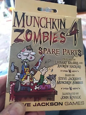 Munchkin Zombies 4 Spare Parts 56 Cards SJG 1493 • $10