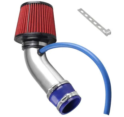 3  Universal Car Cold Air Intake Filter Air Filter Induction Flow Hose Pipe Kit • $27.99