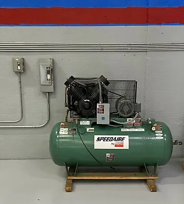 $3495 • Buy Speedaire Air Compressor 120 Gal Tank ,10 Hp , Very Low Usage  Great Condition. 