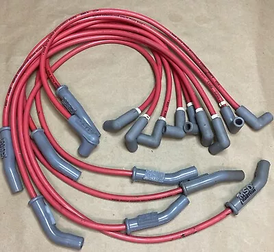 MSD Spark Plug Wire Set 31329 Super Conductor 8.5mm Red For Ford 302/351W SBF • $79.95