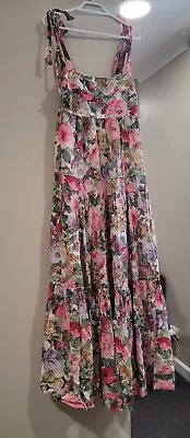 Zimmermann Mae Floral Day Dress Size2 10-12AU • $350