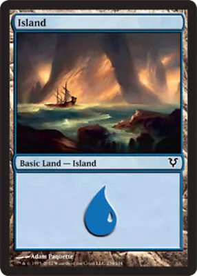 Basic Lands 10 MTG Island (234) NM-Mint English Avacyn Restored • $3.75
