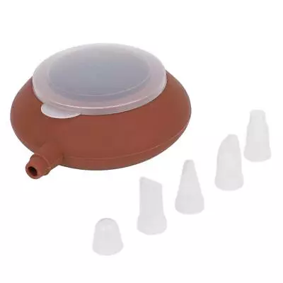 Macaron Pot Silicone Large Baking Decorating Pastry Cream Cake Nozzle Tool Fi... • $22.23