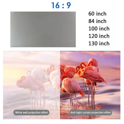 Large Screen Projector Portable Movie Display Reflective Fabric Cloth Projection • $13.56