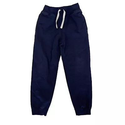 Hanna Andersson Boys Pants 8 Blue Sweatpants • $12.71