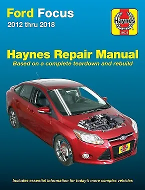 $34.50 • Buy 2012 - 2018 Ford Focus Haynes Repair Service Workshop Manual Book Guide 3483