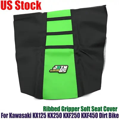 Gripper Soft Seat Cover For Kawasaki KX125 KX250 KXF250 KXF450 Dirt Bike Yamaha • $23.99