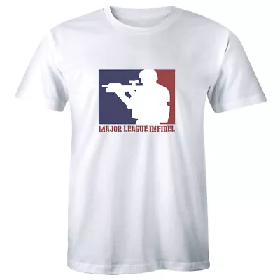 Major League Infidel Military USMC Marines Special Ops Men's T-shirt Tee • $12.99