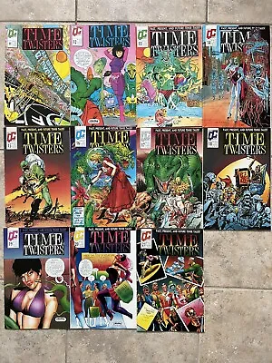 £10 • Buy Time Twisters Quality Comics 1988 Issues 11-21 £10 Free Post 2000 AD Alan Moore