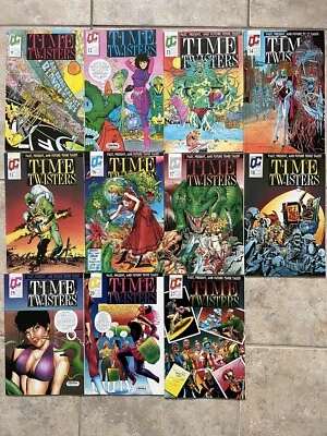 £10 • Buy Time Twisters Quality Comics 1988 Issues 11-21 £10 Free Post 2000 AD Alan Moore