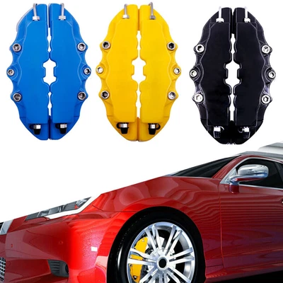 4x Universal 3D Front Rear Disc Brake Caliper Cover Parts Brake Car Accessories • $27.33