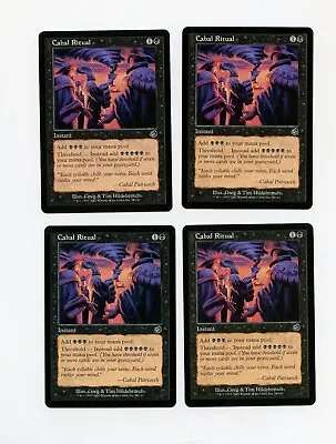 4 X Cabal Ritual Torment Magic The Gathering 3 • $48