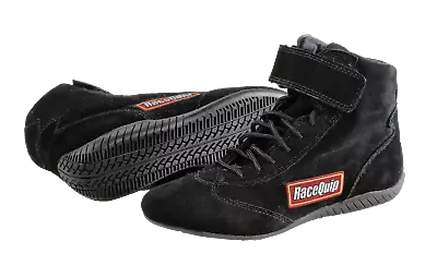 RaceQuip 303 Series Race Shoes SFI 3.3/5 Certified Size 9.0 Black 30300090 • $89.95