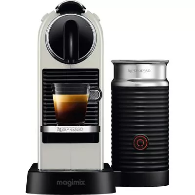 Nespresso By Magimix 11319 Citiz & Milk Pod Coffee Machine 1710 Watt White • £203