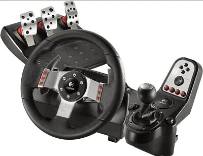 New SEALED Logitech G27 RACING WHEEL +Pedals +Shifter COMPLETE 941-000045 • $500