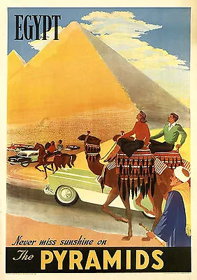 EGYPT Beauty A3 Vintage Retro Travel & Railways Posters Art Print Wall Decor #3 • £4.23