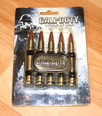 CALL OF DUTY World At War Bullets Belt BUCKLE PS3 Xbox 360 • $53.99