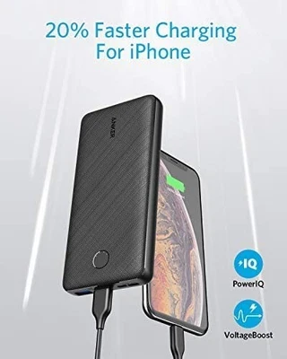 $98.99 • Buy Anker Power Bank, PowerCore Essential 20000mAh Portable Charger With PowerIQ Tec
