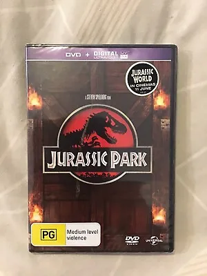 Jurassic Park 1993 DVD Brand New & Sealed FREE POSTAGE  • $7.99