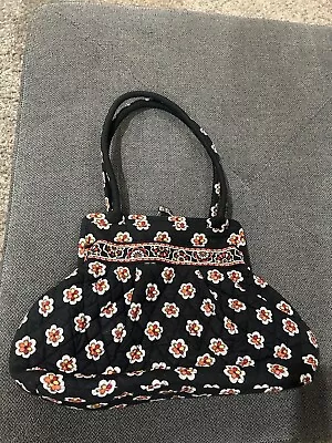 Vera Bradley Alice Kiss Lock Clasp Pirouette Floral Shoulder Tote Bag • $35.95