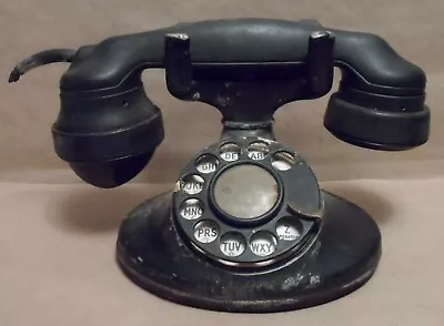 WESTERN ELECTRIC ROTARY PHONE D1/E1 VINTAGE DESK MODEL PRE 1940's • $130