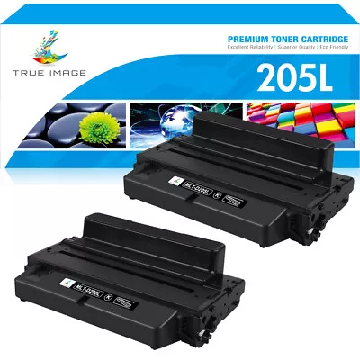 2x MLT-D205L 205 Black Toner For Samsung ML-3310 D ND 3312ND 3710D 3710ND 3712DW • $42.59