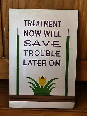£15 • Buy Art Deco 1930's Opticians Sign Written Advertising Display Card (5)