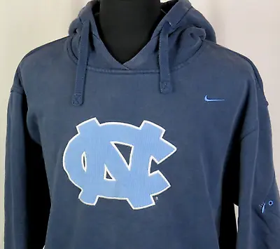 Men's Vintage Y2K Nike Team North Carolina Tar Heels Hoodie Sweatshirt XXL • $32.49