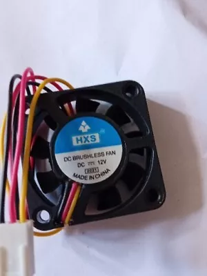 4010 DC 12V 3Pin Brushless PC Printer Cooling Fan 40x40x10mm 0.09 A 4cm UK • £4.25