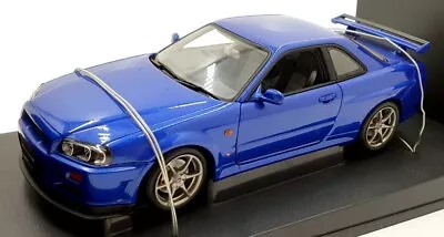 Autoart 1/18  Scale Diecast 77301 - 1999 Nissan Skyline R34 GT-R - Blue • £299.99