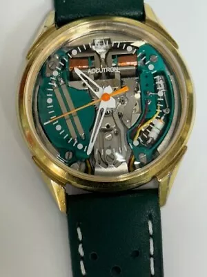 Bulova Accutron Spaceview 214 Tuning Fork Gent's Watch (306) • £415