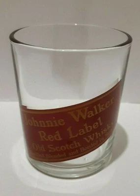 $7.95 • Buy JOHNNIE WALKER Red Label SCOTCH WHISKEY Glass