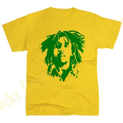 Retro Bob Marley Short Sleeve Cotton T-shirt L31938 • $18.99