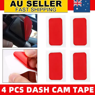 $13.95 • Buy Adhesive Dash Cam Mounting Tape Double Sided Sticky Pads  For Car Windscreen Cam