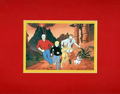 JONNY QUEST GANG - TIME TO GO PRINT PROFESSIONALLY MATTED Hanna Barbera • $26.39