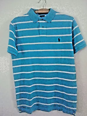 Polo Ralph Lauren- Size M - Turquoise/white  Polo= New Without Tags • $7