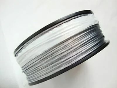 Galvanized Wire Rope Cable 1/8  7x7: 100 200 250 5001000 Ft • $20.75