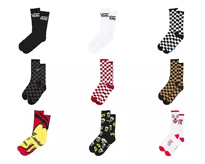 NEW Vans CLASSIC CREW Socks 1 PACK SINGLE Unisex MEN'S & WOMEN'S OFF THE WALL • $14.95