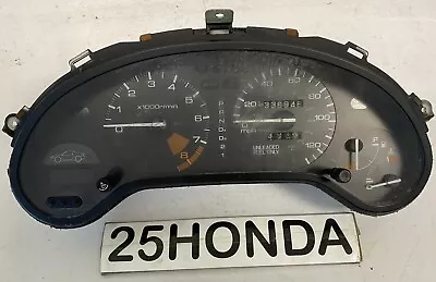 92-97 Honda Del Sol Vtec 7RPM Automatic Gauge Cluster USDM Speedo EG1 EG2 OEM • $195