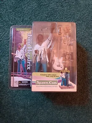 New Sealed McFarlane Toys Jimi Hendrix Aug 1969 Super Stage Figure 2003 • $84.99