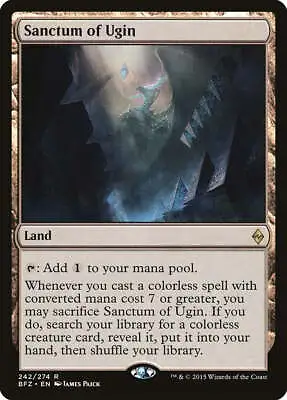 Sanctum Of Ugin Battle For Zendikar NM Land Rare MAGIC GATHERING CARD ABUGames • $2.35