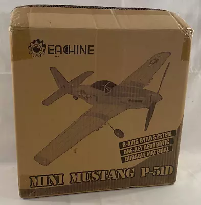 NIB Eachine Mini Mustang P-51D RC Plane RTF 24G 6-Axis Gyro System • $159.95