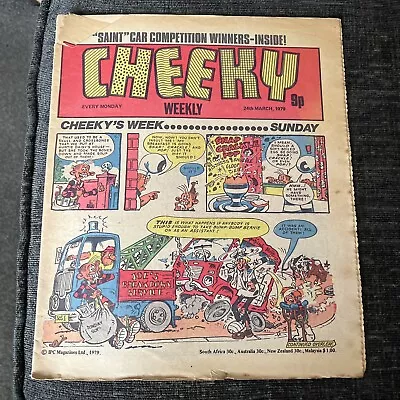 Cheeky Weekly Comic - 24 March 1979 • £3.99